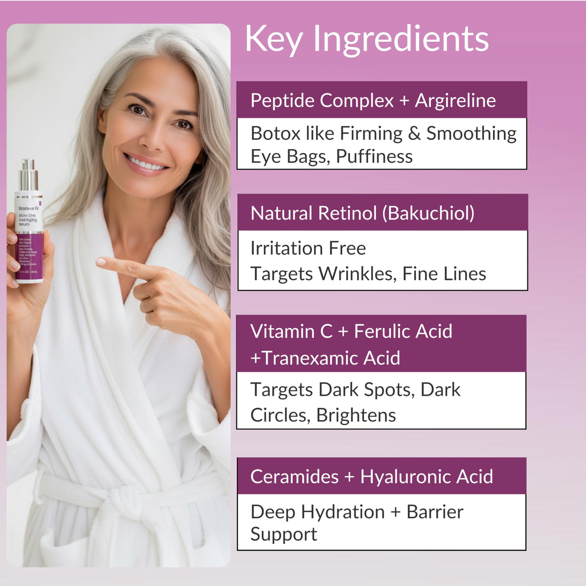 LeVaye Strateva RX night ritual image suggests gentle nightly rejuvenation.