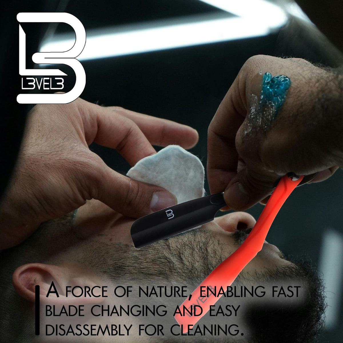 L3 Level 3 Milly Razor – easy-assembly for fast setup and cleaning