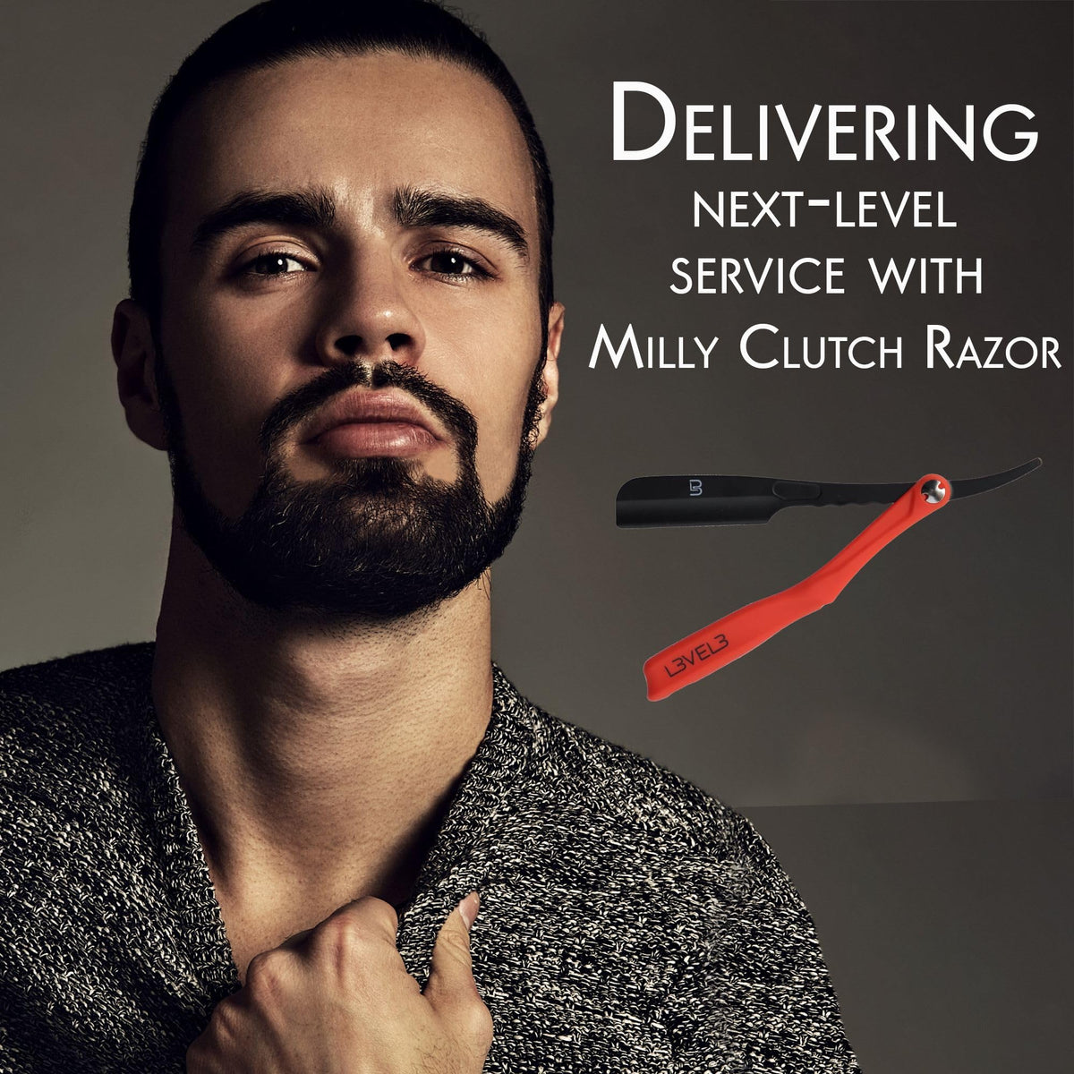 L3 Level 3 Milly Razor – quality resin body with rounded tip for comfort