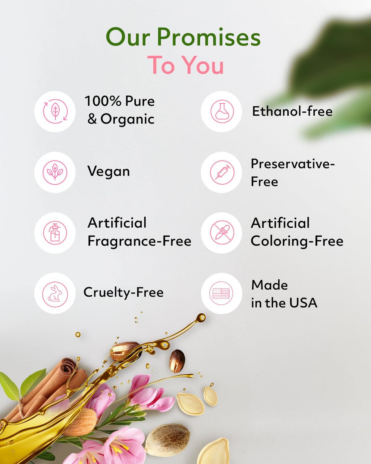 Hair strands shown with Batana Oil for added shine.