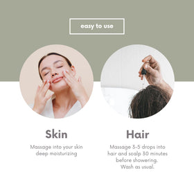 Leven Rose Emu Oil softens dry skin with deep hydration