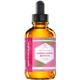 Using Leven Rose green coffee bean oil for makeup removal and skin care.