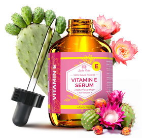 Leven Rose Vitamin E Oil Serum bottle with dropper for precise application.