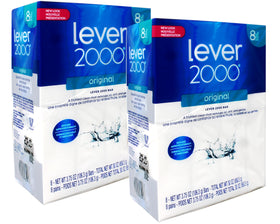 Sink display of Lever 2000 Original bar soap, convenient handwashing during the day.