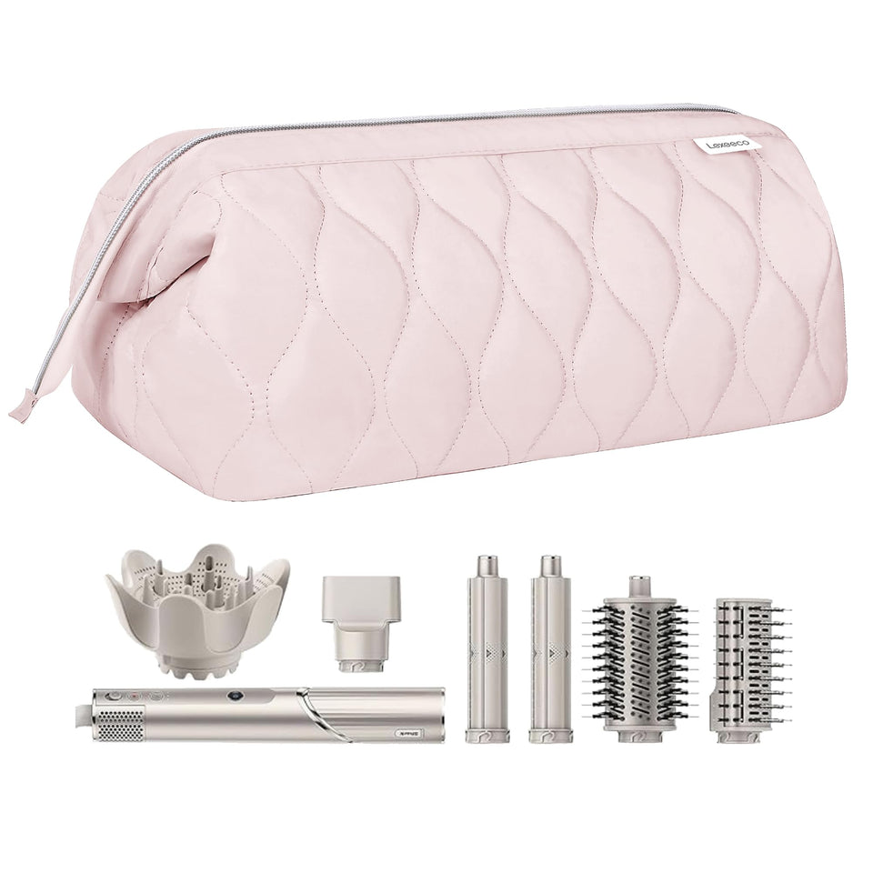 Lexeeco Shark Flex Style travel case top view keeps tools organized on the go