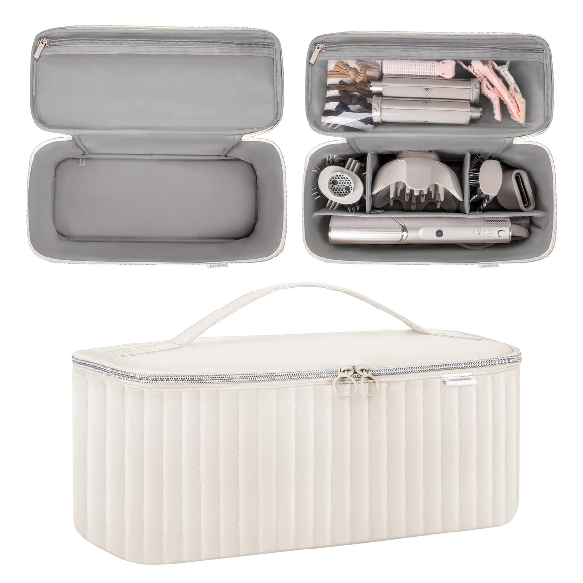 Clear PVC pocket provides quick visibility of accessories