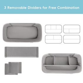 Lexeeco clear PVC pocket keeps items visible for quick grabs