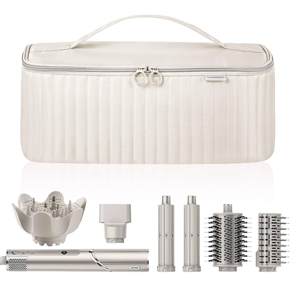 Lexeeco travel case exterior shows durable, water-resistant fabric for travel protection