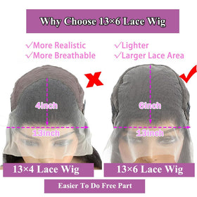 Leximi HD 13x6 lace front closeup shows seamless skin blend for flawless parting.