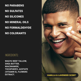 Versatile moisturizer for all genders addressing dry skin support