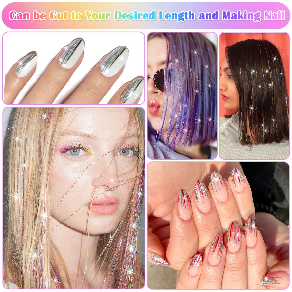 Multi-use decoration options for nails, gifts, and crafts
