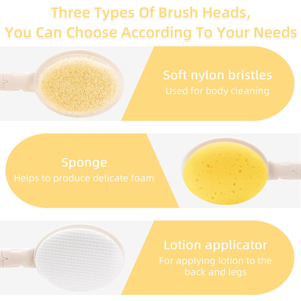 LFJ lotion applicator head easy application of gels and moisturizers.