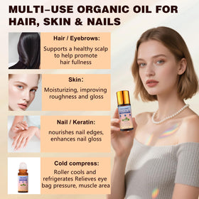 LHBMET skin application with roll-on for quick hydration and comfort