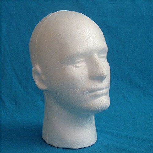 LIAMTU display head supports hats neatly for fashion merchandising.