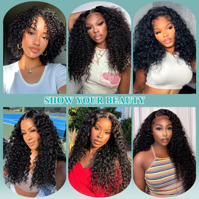 Liang Dian Curly Bundles suitable for parties and weddings with confident style.