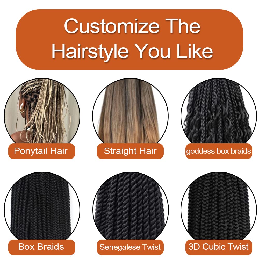 Lianzi curly braids inspire multiple styles like goddess and faux locs