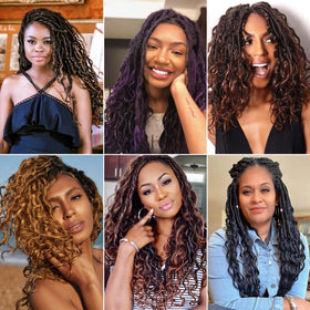 Lianzi pre-looped-twisted-faux-locs easy install for beginners
