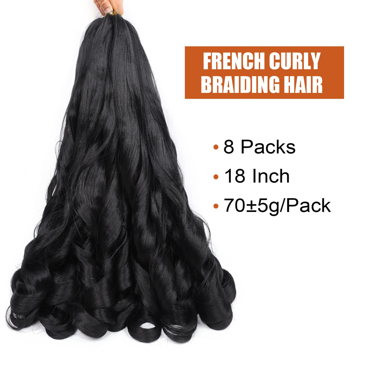 Lianzi pre-stretched 18in hair for faster, beginner-friendly braiding