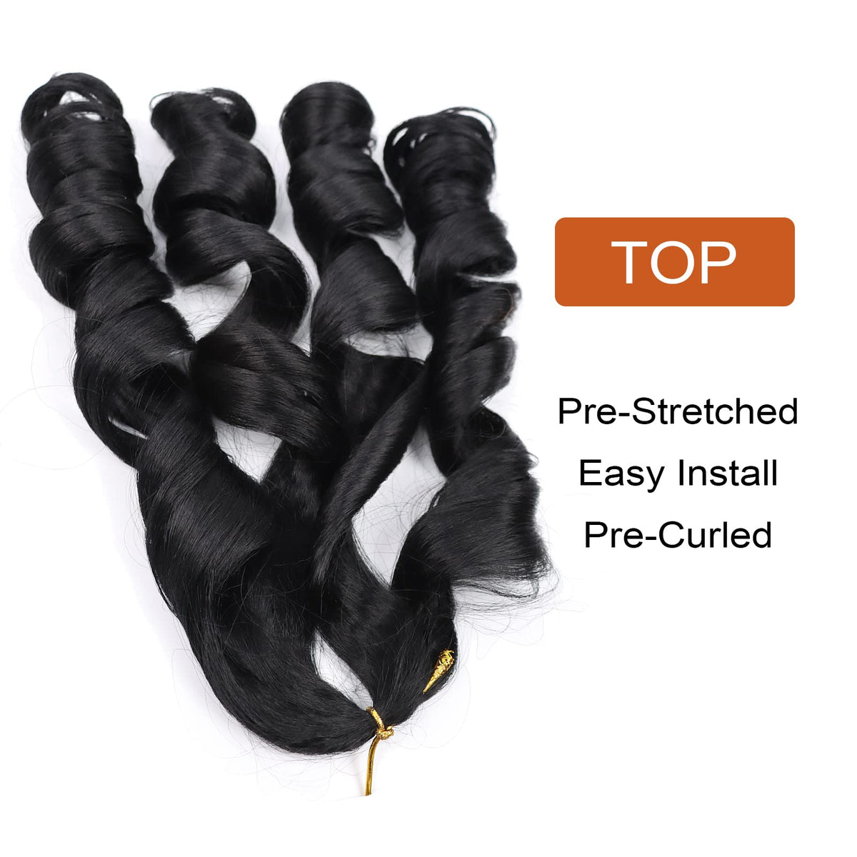 Lianzi silky texture braiding hair 18in smooth, comfy wear