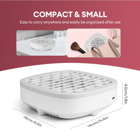 LIARTY compact design emphasizes portability for mobile nail services.