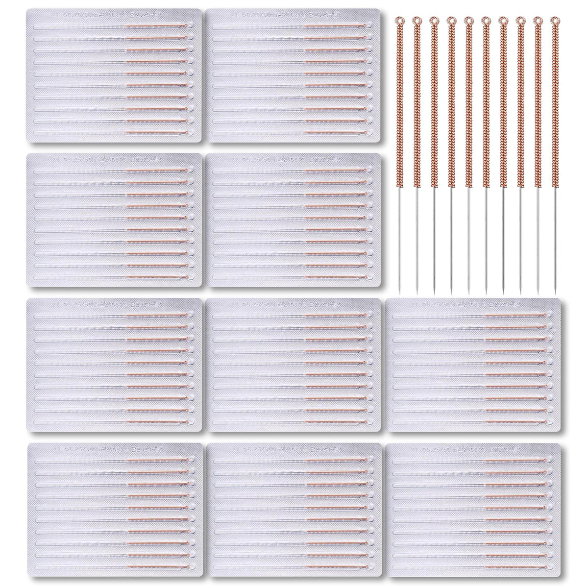 LIBAXIN 110-piece disposable acne needles pack for at-home blemish removal