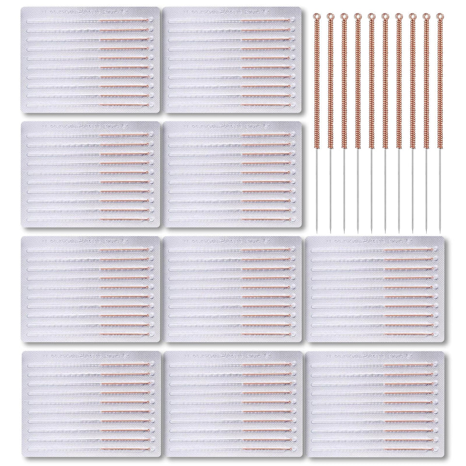 LIBAXIN 110-piece disposable acne needles pack for at-home blemish removal