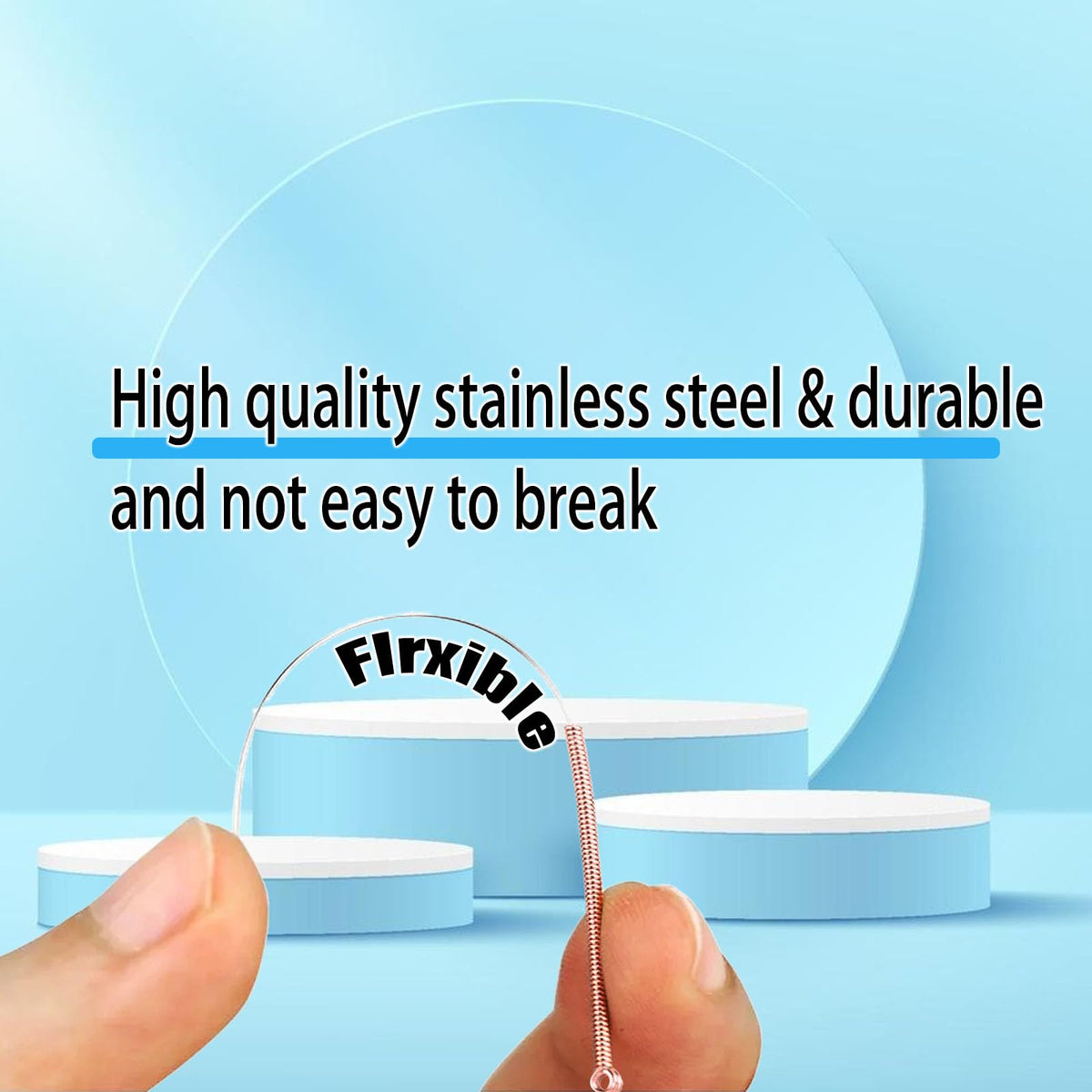 LIBAXIN single-use needles promote hygiene and safe skincare routines