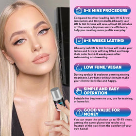 Libeauty DIY eyelash perm kit tools enable accurate home curling