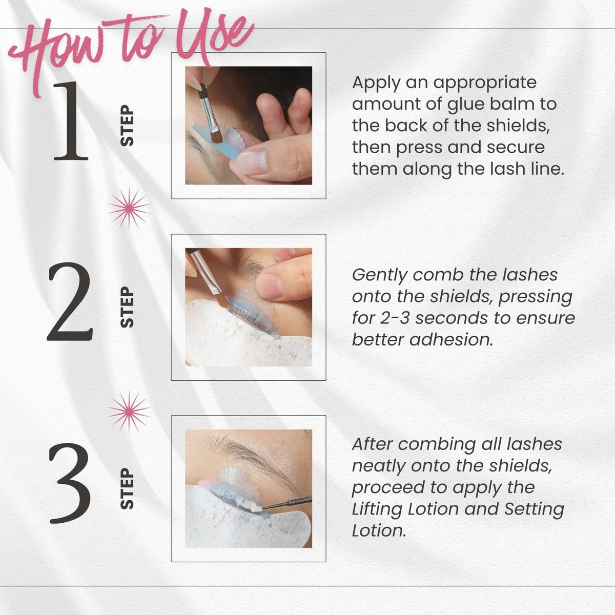 Hydrating glycerin and vitamin E in Libeauty lash balm