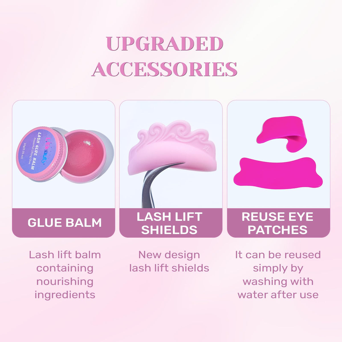 Libeauty Lash Lift Kit brow lamination compatibility supports defined brows with a gentle formula.