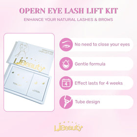 Libeauty Lash Lift Kit upgraded glue balm delivers strong adhesion and lash conditioning.