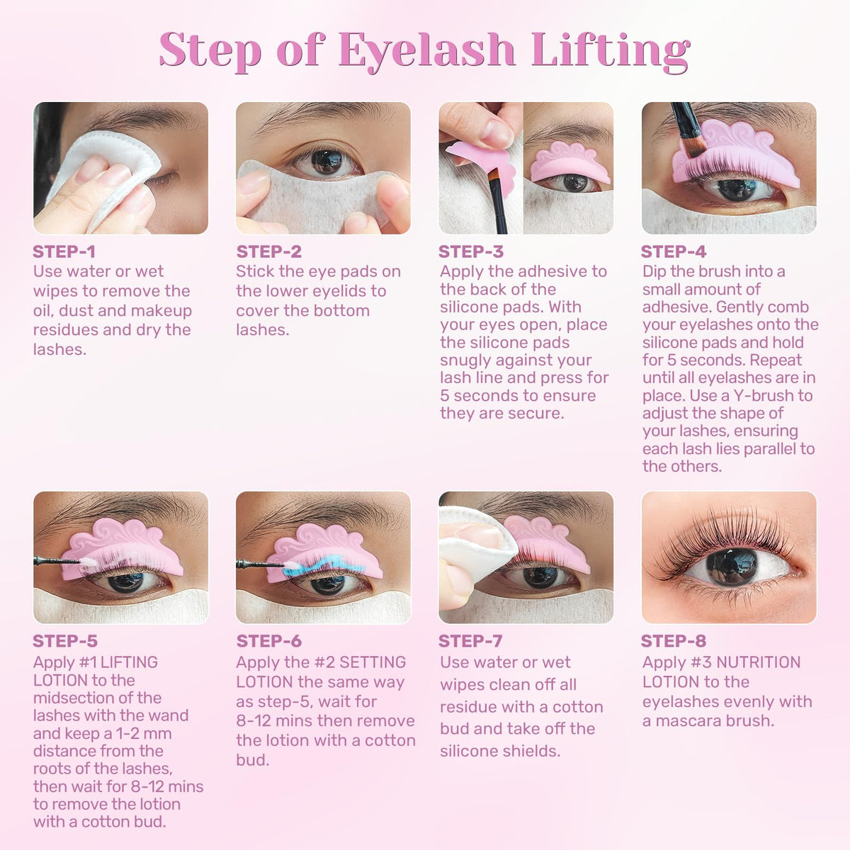 Libeauty Lash Lift Kit professional-use design boosts efficiency in salons.