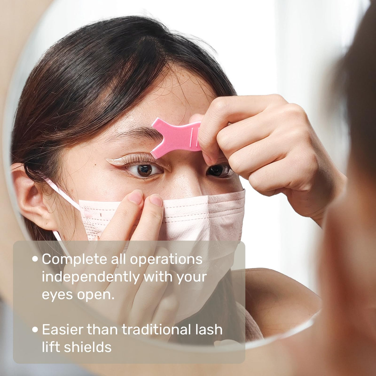 Libeauty lash lift rods in five sizes to fit varied eye shapes and lengths