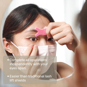 Libeauty lash lift rods in five sizes to fit varied eye shapes and lengths