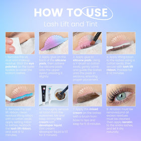 Libeauty Lashes pads and sticks for controlled lifting