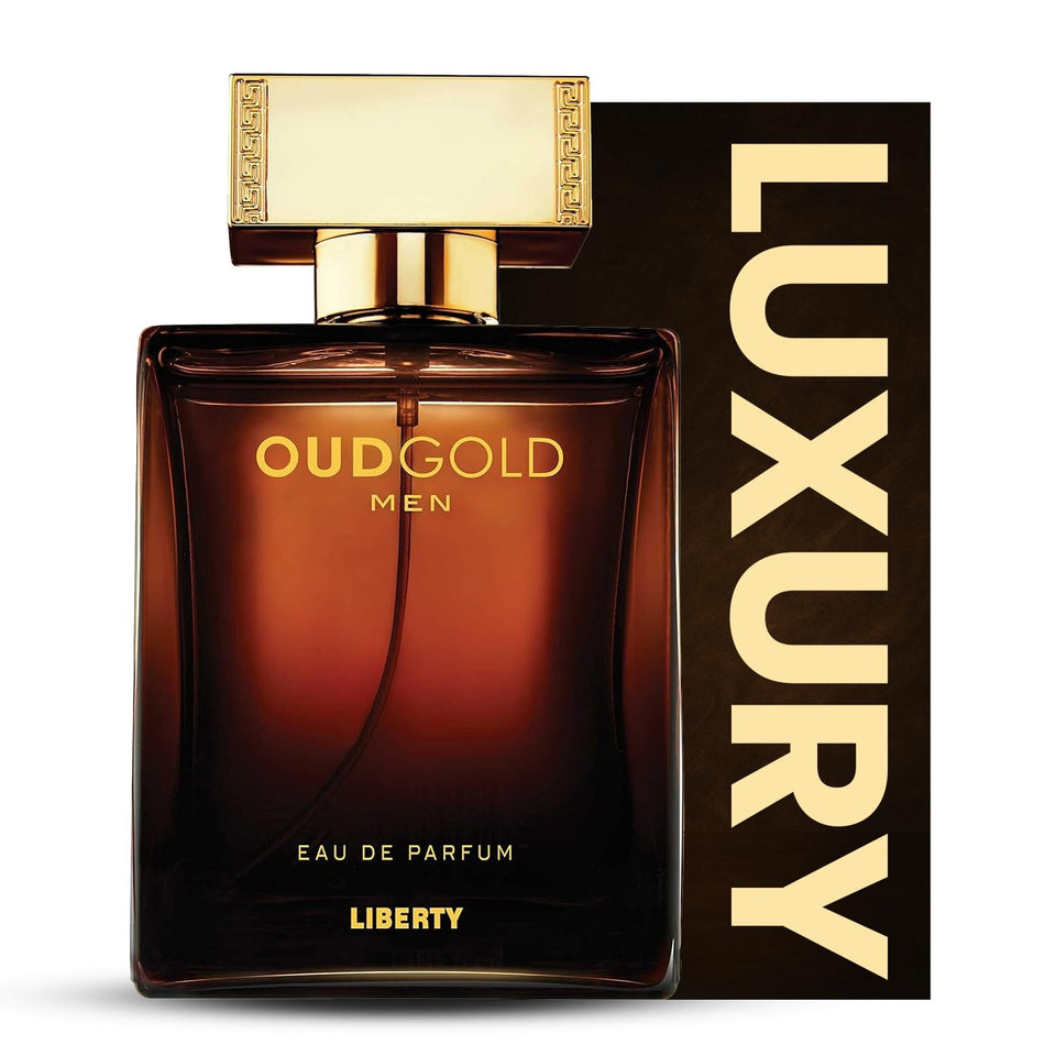 Liberty Oud Arabic Perfume bottle showcasing bold oud for lasting presence.