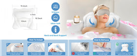LIBRALUX pillow features 4D air-mesh for breathability and quick drying.