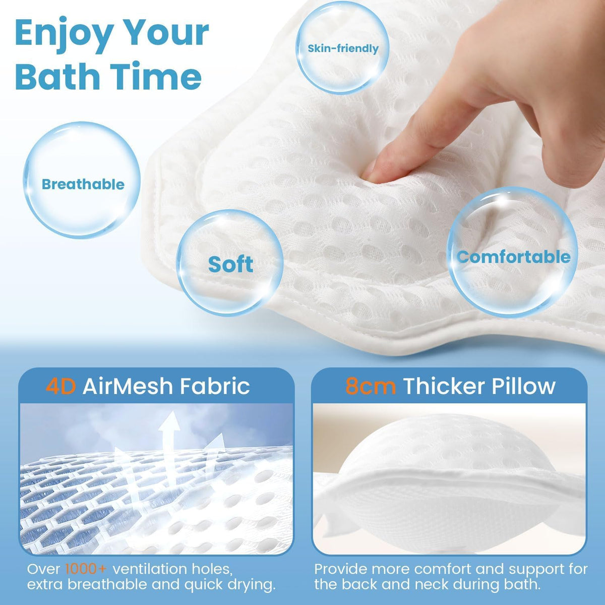 LIBRALUX built-in hook enables quick hang drying after use.