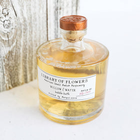 Library of Flowers Willow & Water bubble bath foamy bubbles for a luxurious lather