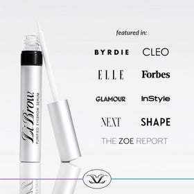 Vegan, cruelty-free LiBrow packaging emphasizes ethical beauty.