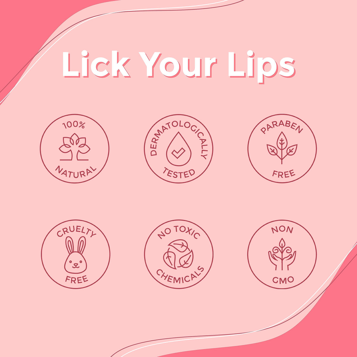 Lick Your Lips collagen-hyaluronic acid lip mask aids a hydrated, even-looking pout.