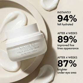 Rice bran extract close-up signaling nourishing moisture and skin support