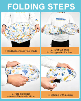 Lictin adjustable neck cape with hook-and-loop for comfy fit.