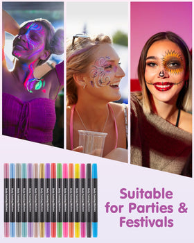 Long-lasting color from Lictin markers, suited for events.