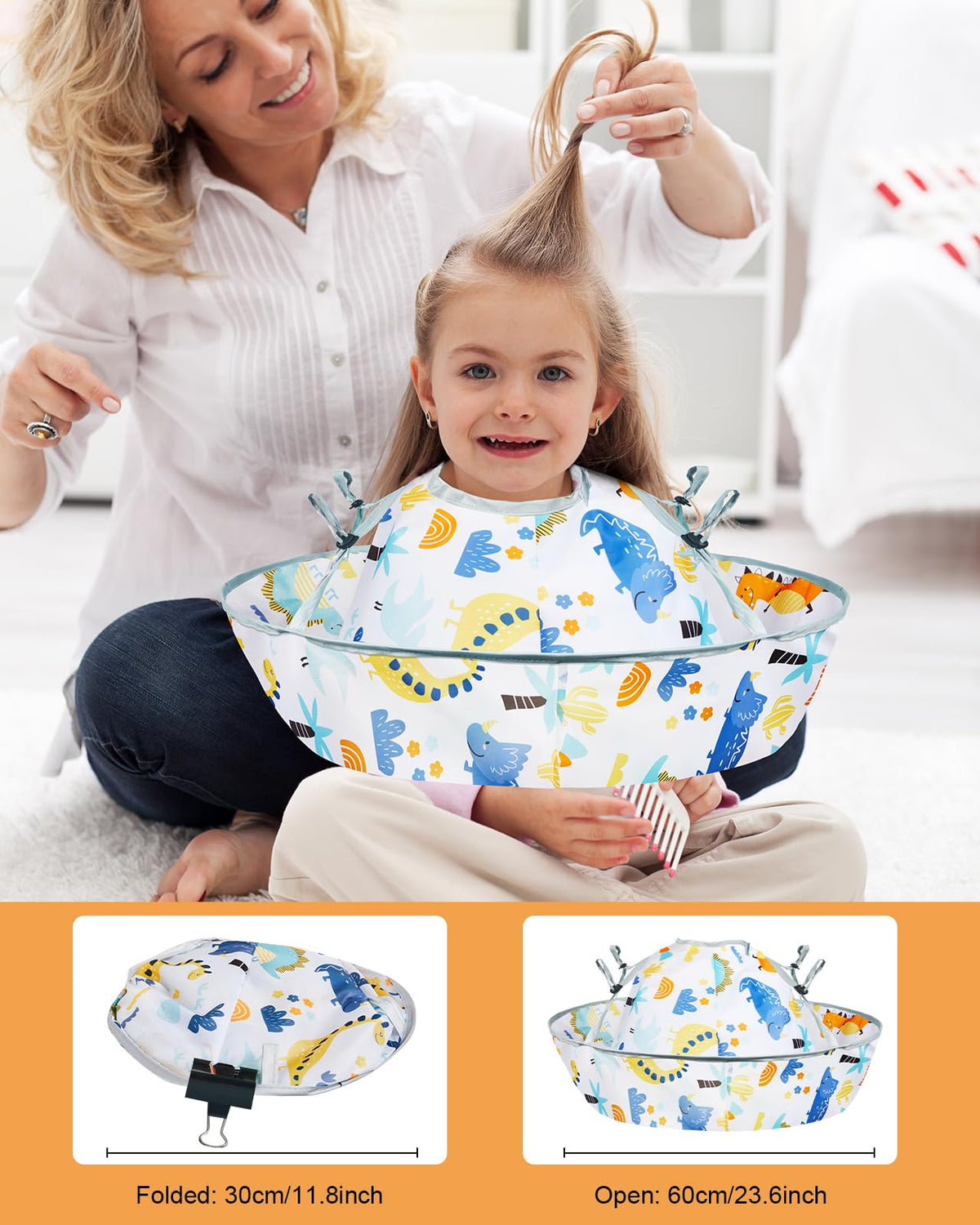 Lictin waterproof kids cape with foldable design for easy storage.