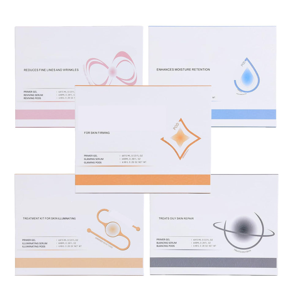 LieaKon oxygen bubble refill pods ready for oxygen infusion during CO2 facials.