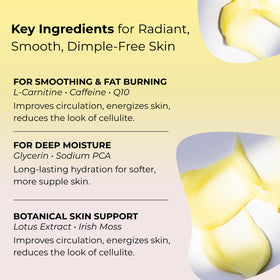 Life's Butter cream featuring L-Carnitine for smoother skin texture