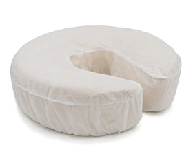 LIFESOFT face cradle cover pack-50 for clean, hygienic protection during massage sessions