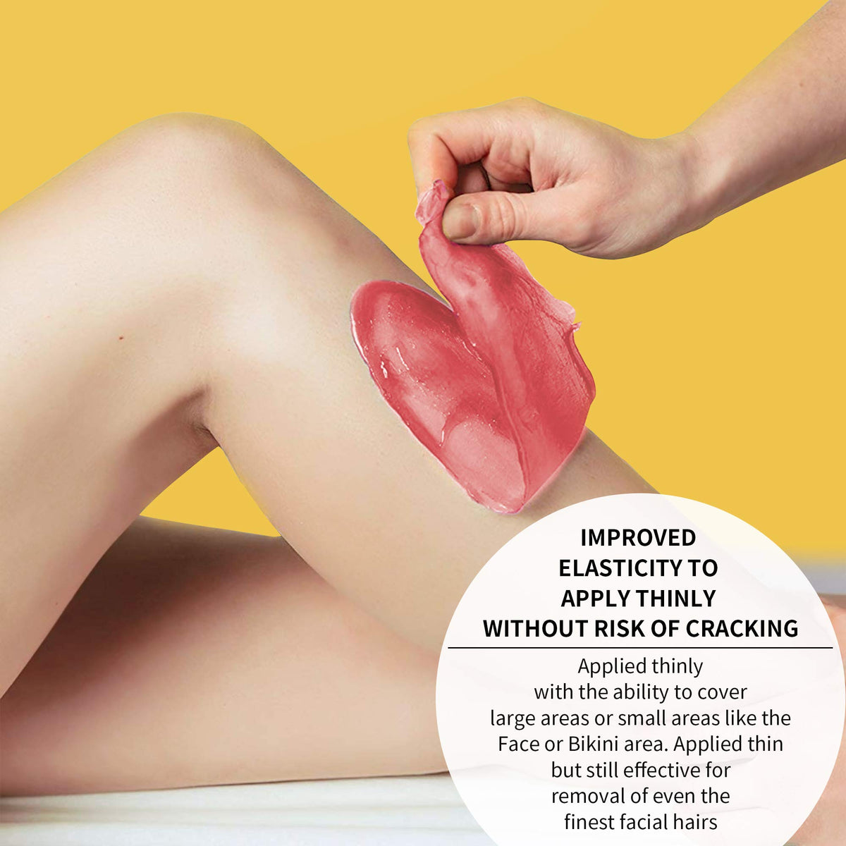Lifestance back and chest waxing using low-temperature formula