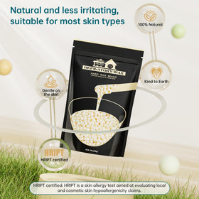 Lifestance almond-oil wax beads provide comfort during waxing sessions